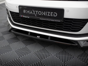 Front Splitter V.2 Volkswagen Scirocco Mk3 Facelift - Wayside Performance 