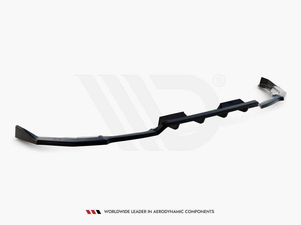 Central Rear Splitter (Vertical Bars) Toyota Corolla Hatchback Mk12 - Wayside Performance 