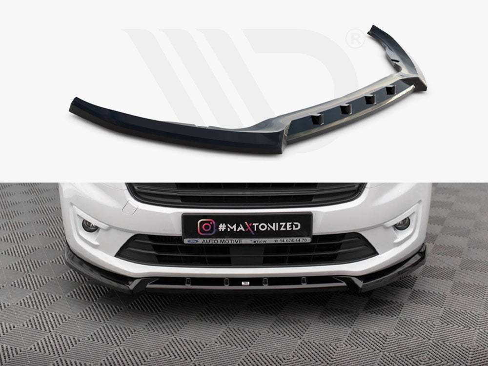 Front Splitter V.2 Ford Transit Connect Mk2 Facelift - Wayside Performance 
