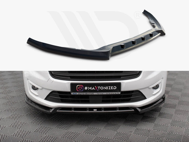 Front Splitter V.2 Ford Transit Connect Mk2 Facelift - Wayside Performance 