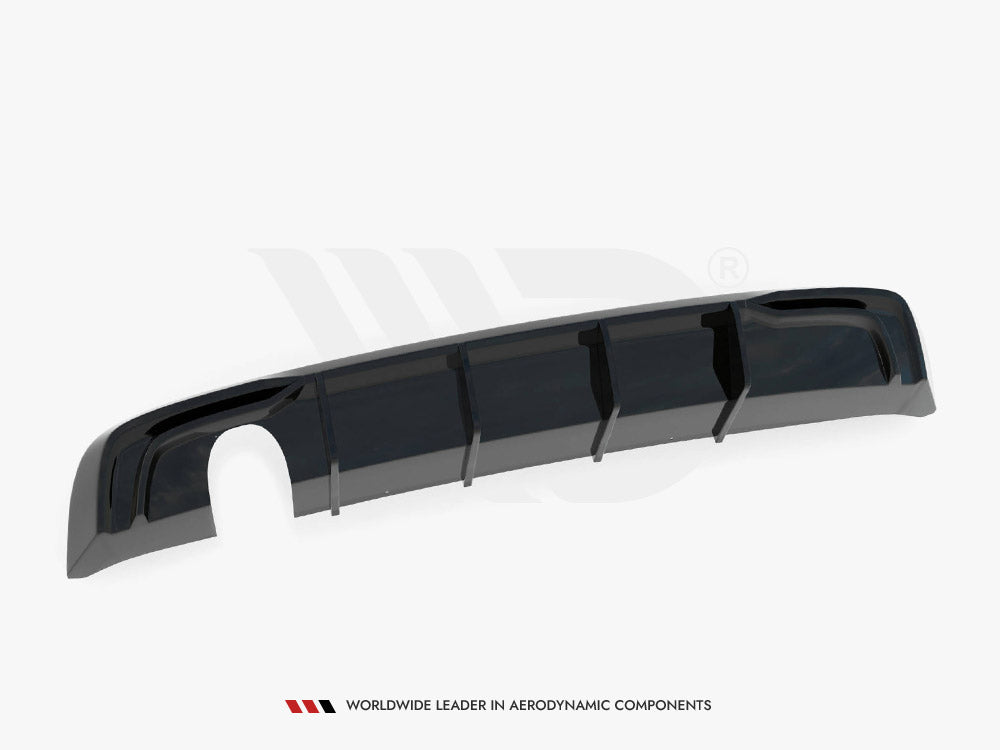 Rear Valance Audi A3 Sportback 8V Facelift (Version with one exhaust tip on single side) - Wayside Performance 