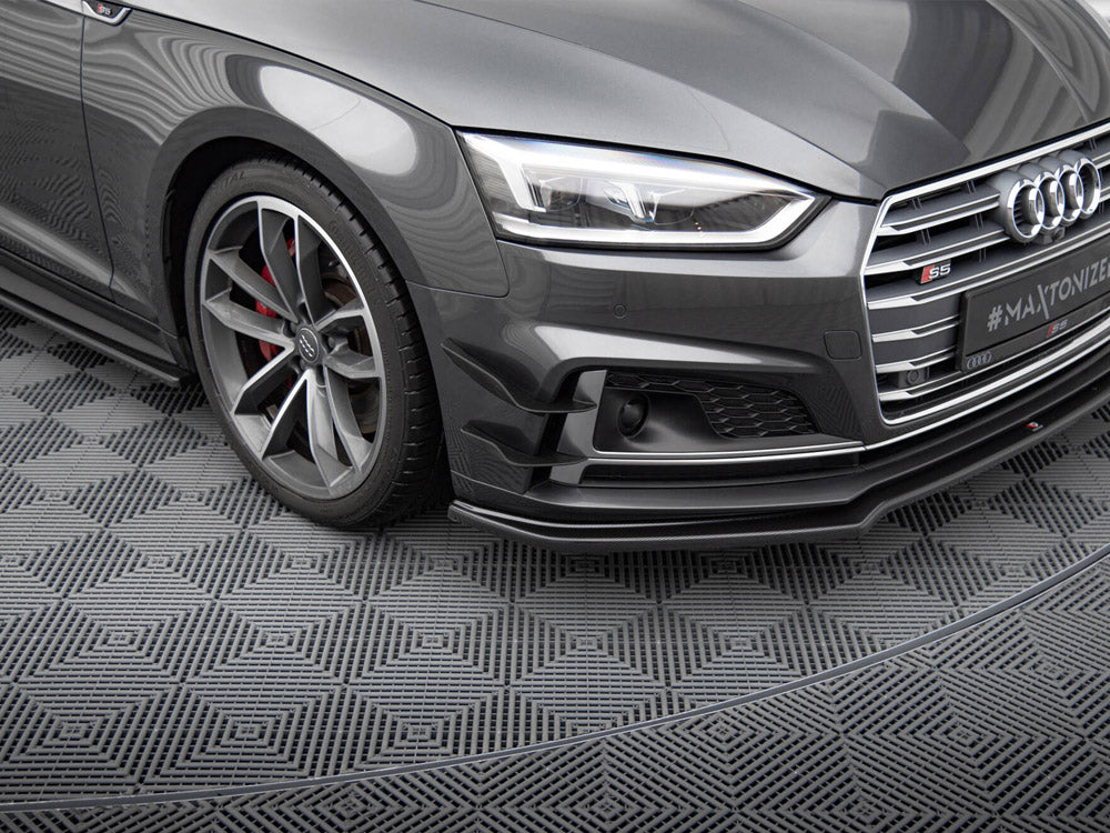 Front Bumper Wings (Canards) Audi S5 / A5 S-Line Coupe / Sportback F5 - Wayside Performance 