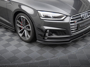 Front Bumper Wings (Canards) Audi S5 / A5 S-Line Coupe / Sportback F5 - Wayside Performance 