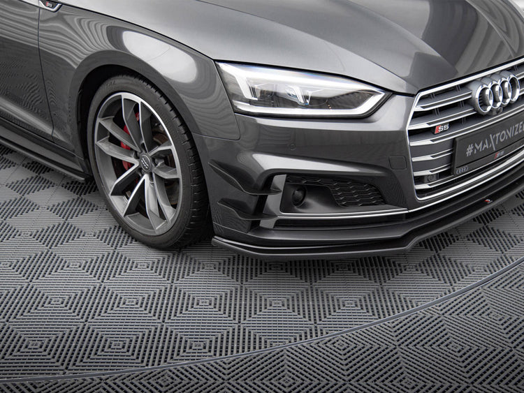 Front Bumper Wings (Canards) Audi S5 / A5 S-Line Coupe / Sportback F5 - Wayside Performance 