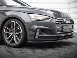 Front Bumper Wings (Canards) Audi S5 / A5 S-Line Coupe / Sportback F5 - Wayside Performance 