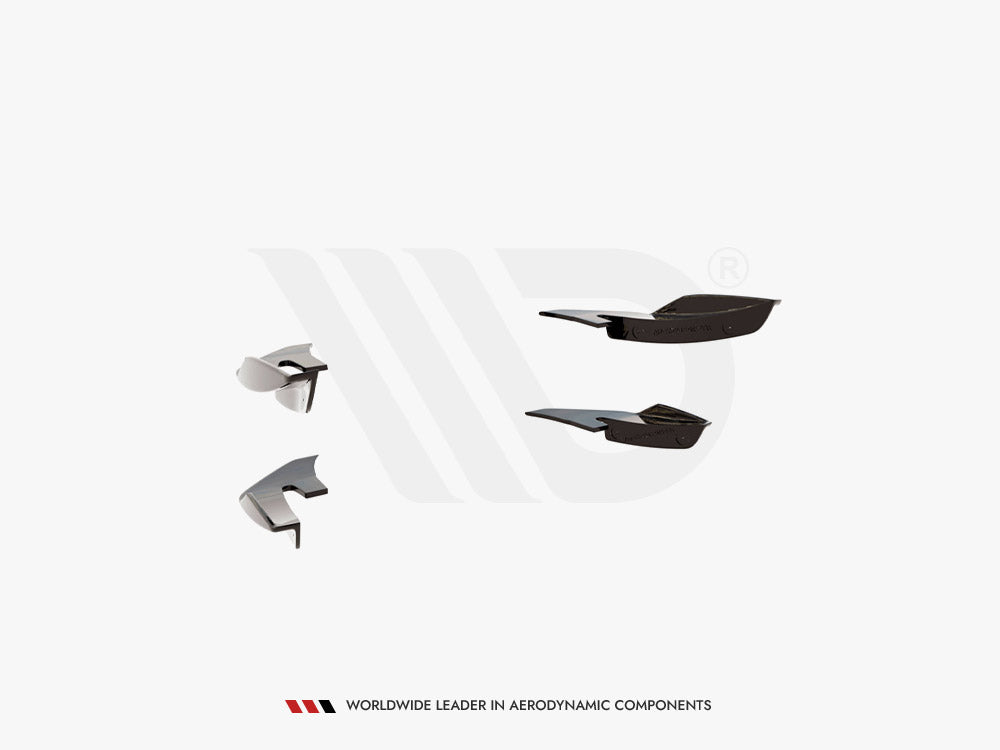 Front Bumper Wings (Canards) Audi S5 / A5 S-Line Coupe / Sportback F5 - Wayside Performance 