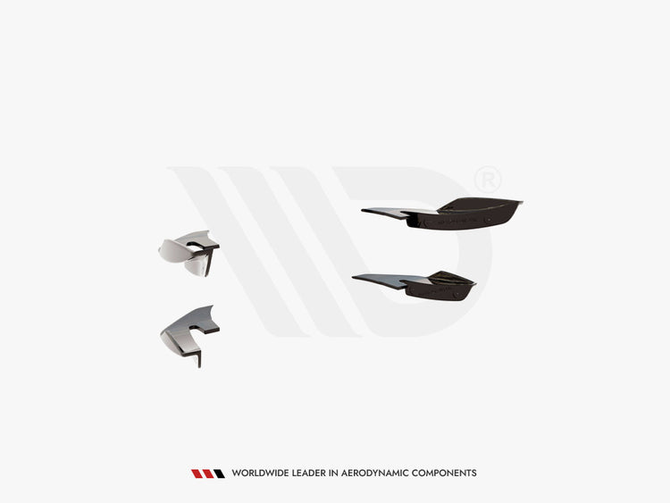 Front Bumper Wings (Canards) Audi S5 / A5 S-Line Coupe / Sportback F5 - Wayside Performance 