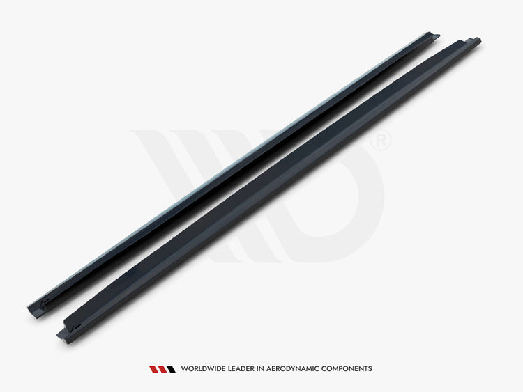 Side Skirts Diffusers V.3 Mercedes-Benz GLC Coupe AMG-Line C253 - Wayside Performance 
