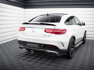 Central Rear Splitter (Vertical Bars) Mercedes-Benz GLE Coupe AMG-Line C292 - Wayside Performance 