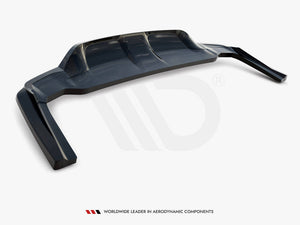 Central Rear Splitter (Vertical Bars) Mercedes-Benz GLE Coupe AMG-Line C292 - Wayside Performance 