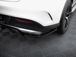 Central Rear Splitter (Vertical Bars) Mercedes-Benz GLE Coupe AMG-Line C292 - Wayside Performance 