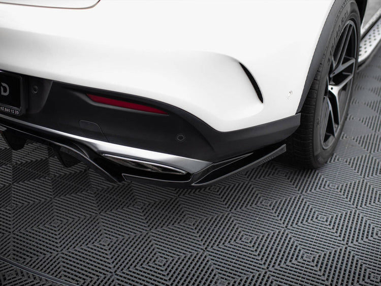 Central Rear Splitter (Vertical Bars) Mercedes-Benz GLE Coupe AMG-Line C292 - Wayside Performance 