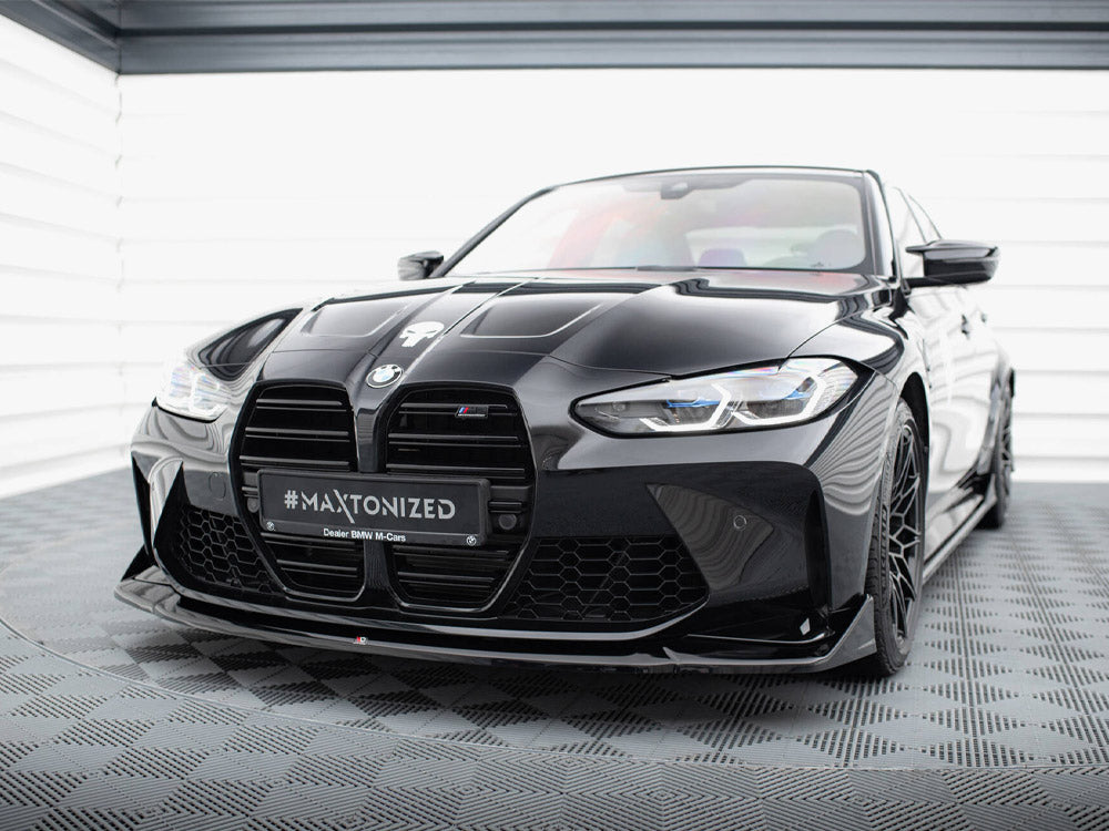 Front Splitter V.4 CSL Look BMW M4 G82 / M3 G80 - Wayside Performance 