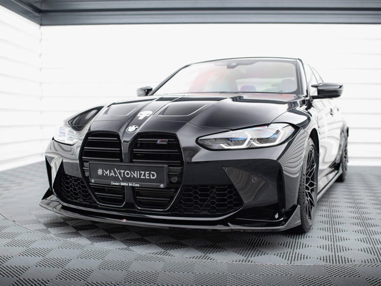 Front Splitter V.4 CSL Look BMW M4 G82 / M3 G80 - Wayside Performance 