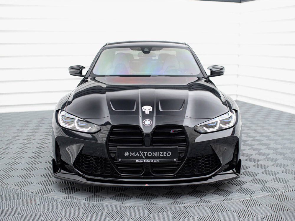 Front Splitter V.4 CSL Look BMW M4 G82 / M3 G80 - Wayside Performance 