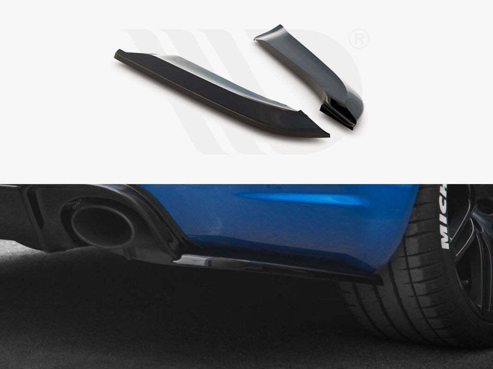Rear Side Splitters V.2 Audi RS4 Sedan B7 - Wayside Performance 