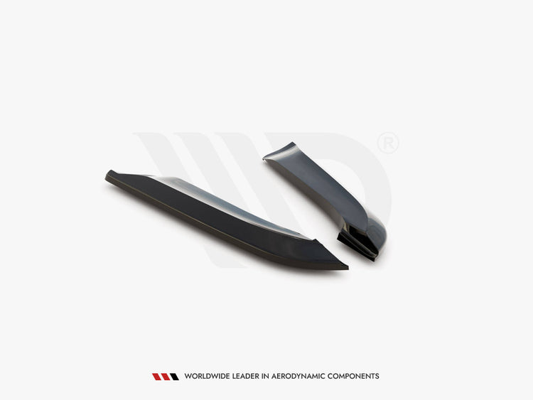 Rear Side Splitters V.2 Audi RS4 Sedan B7 - Wayside Performance 
