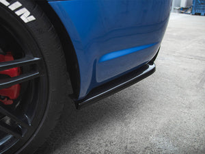 Rear Side Splitters V.2 Audi RS4 Sedan B7 - Wayside Performance 
