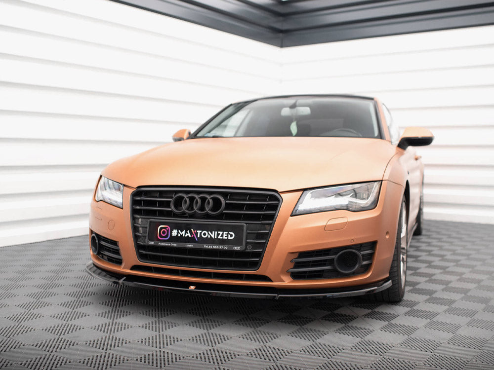 Front Splitter V.1 Audi A7 C7 - Wayside Performance 