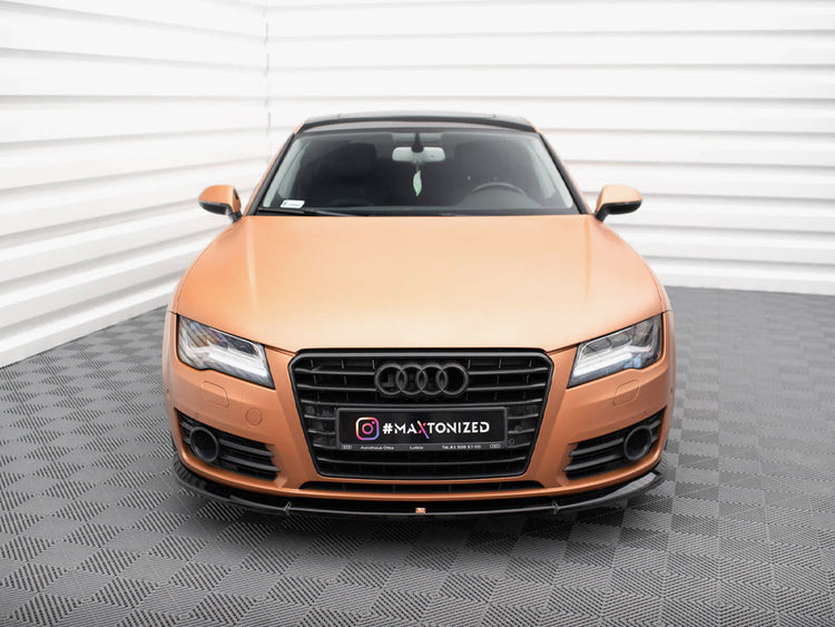 Front Splitter V.1 Audi A7 C7 - Wayside Performance 