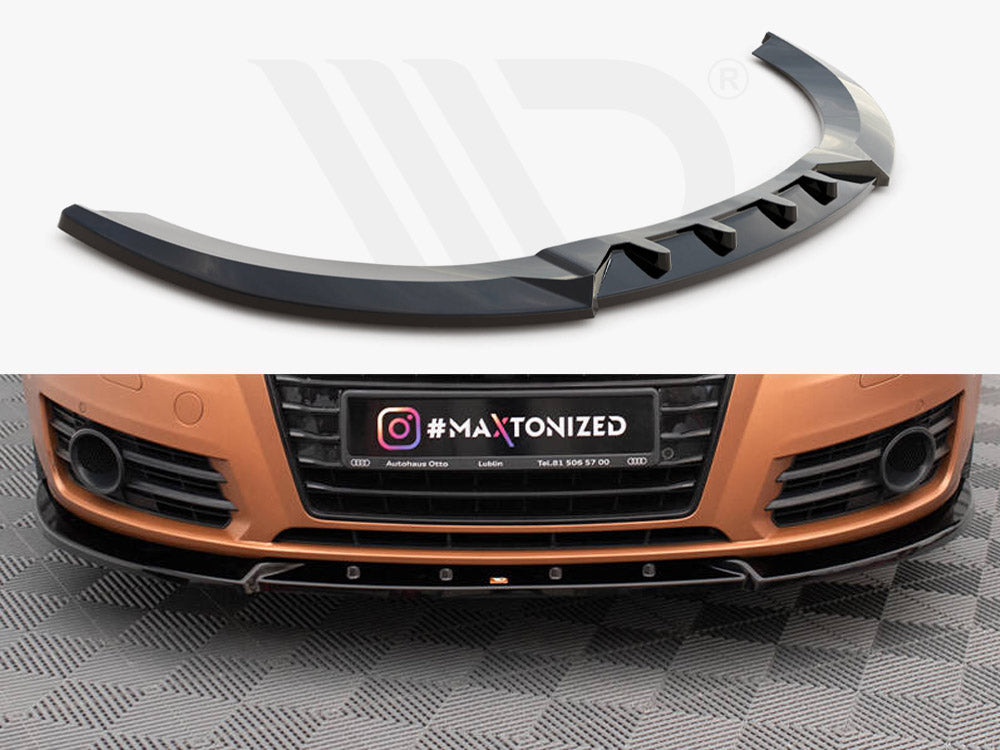 Front Splitter V.2 Audi A7 C7 - Wayside Performance 