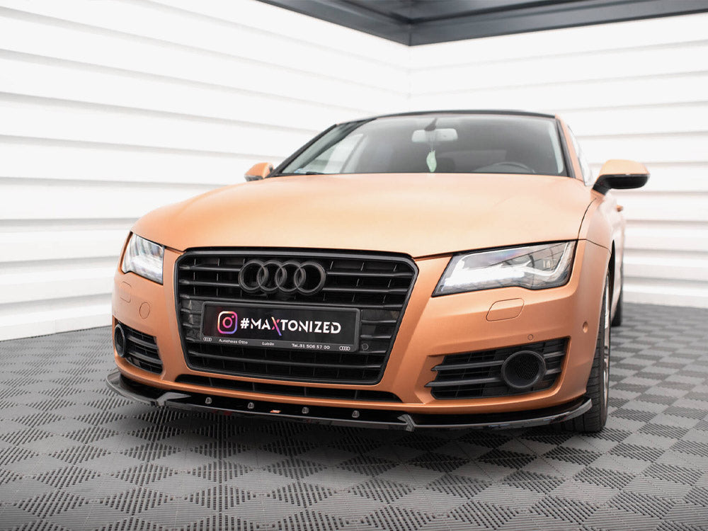 Front Splitter V.2 Audi A7 C7 - Wayside Performance 
