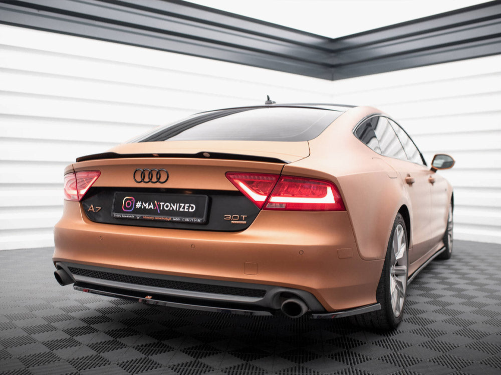 Rear Side Splitters Audi A7 C7 - Wayside Performance 