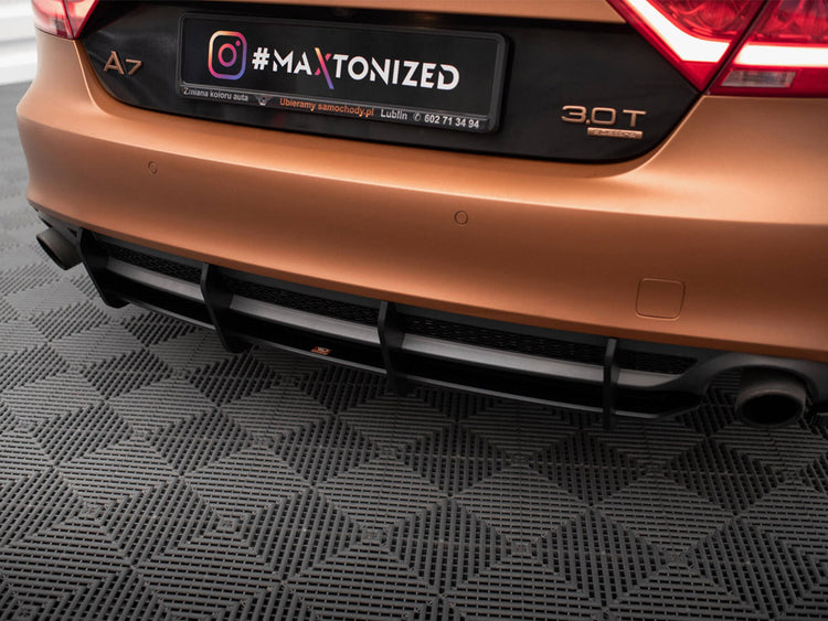 Street PRO Rear Diffuser Audi A7 C7 - Wayside Performance 