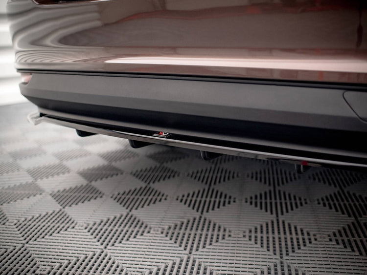 Central Rear Splitter (Vertical Bars) Fiat Tipo S Sedan Mk1 - Wayside Performance 