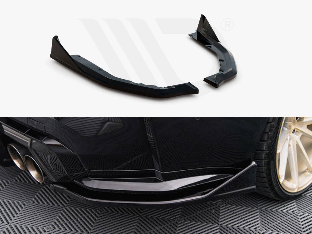 Rear Side Splitters V.4 BMW M4 G82 - Wayside Performance 