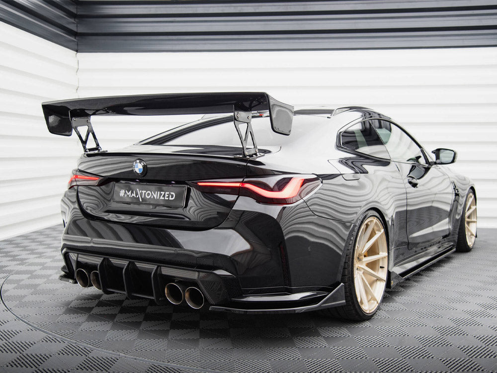 Rear Side Splitters V.4 BMW M4 G82 - Wayside Performance 
