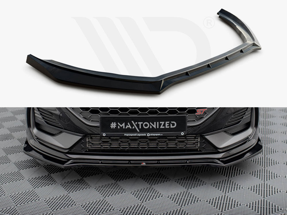 Front Splitter V.4 Ford Fiesta ST / ST-Line Mk8 Facelift - Wayside Performance 