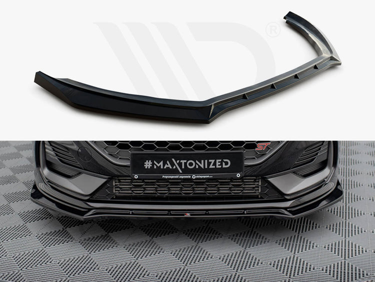 Front Splitter V.4 Ford Fiesta ST / ST-Line Mk8 Facelift - Wayside Performance 