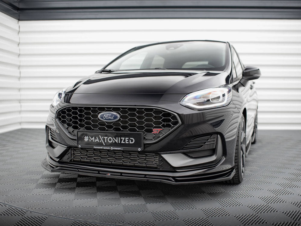 Front Splitter V.4 Ford Fiesta ST / ST-Line Mk8 Facelift - Wayside Performance 