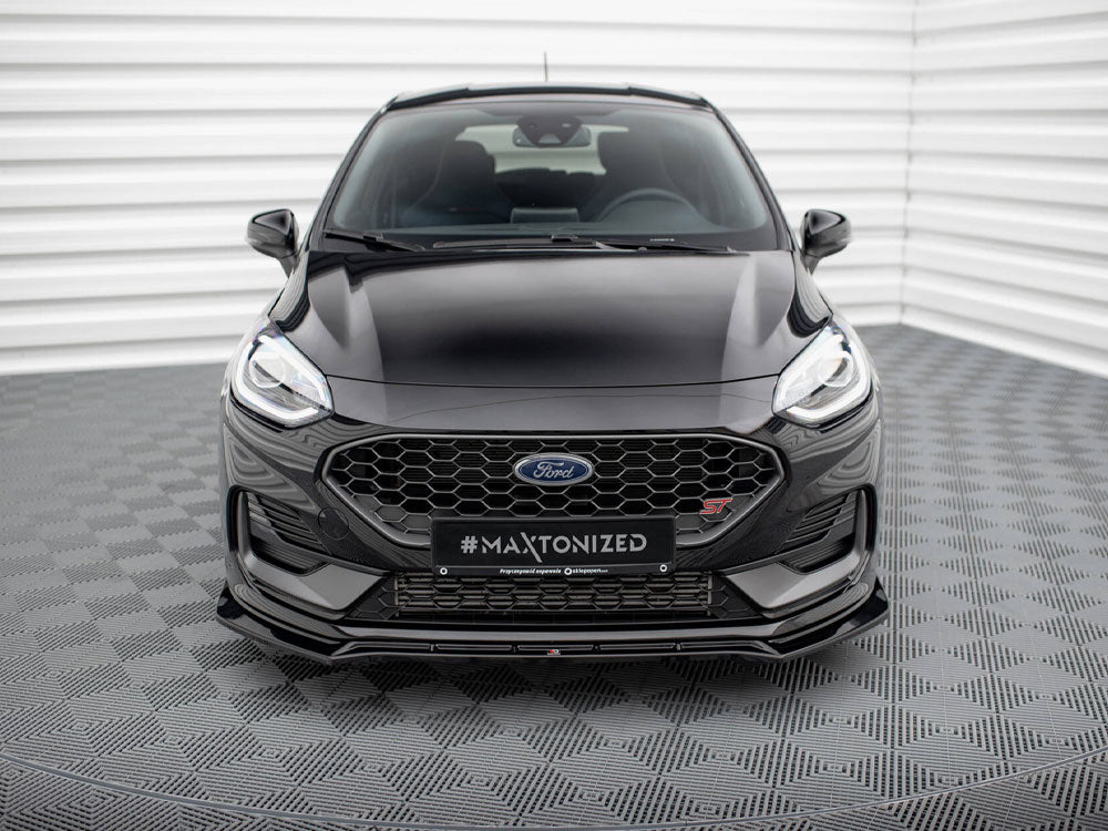 Front Splitter V.4 Ford Fiesta ST / ST-Line Mk8 Facelift - Wayside Performance 
