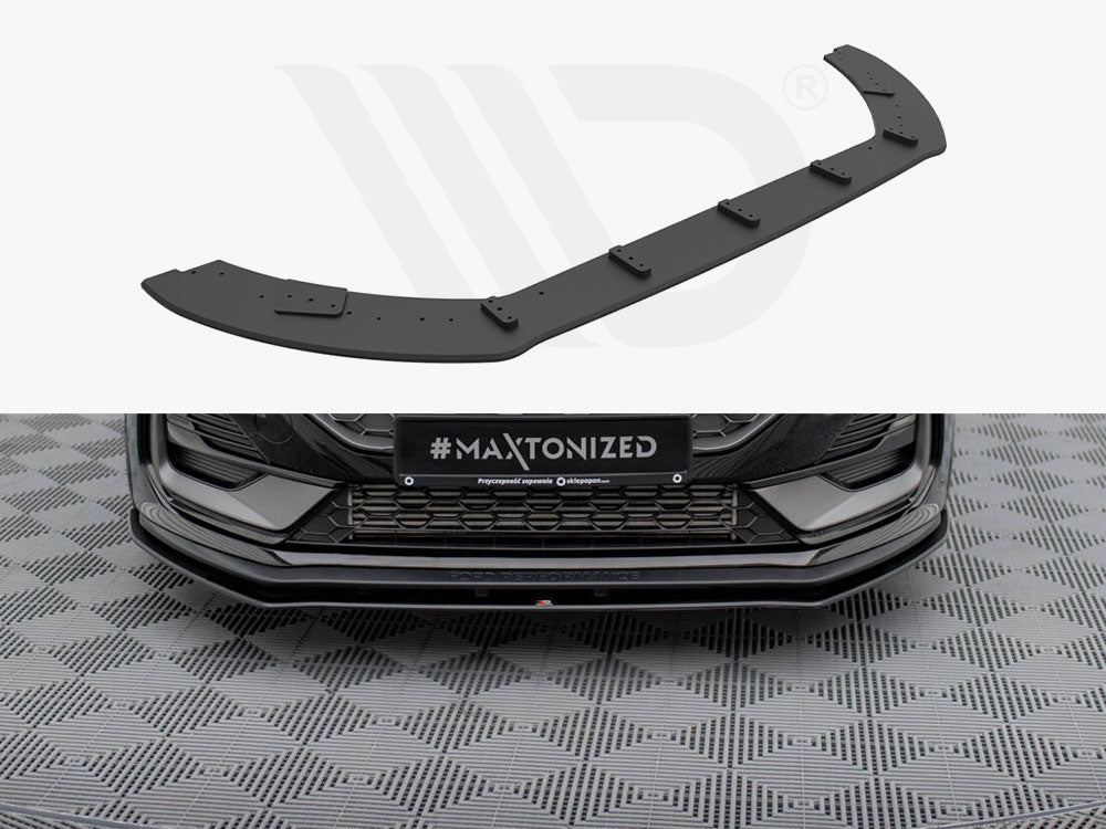 Street PRO Front Splitter Ford Fiesta ST Mk8 Facelift - Wayside Performance 