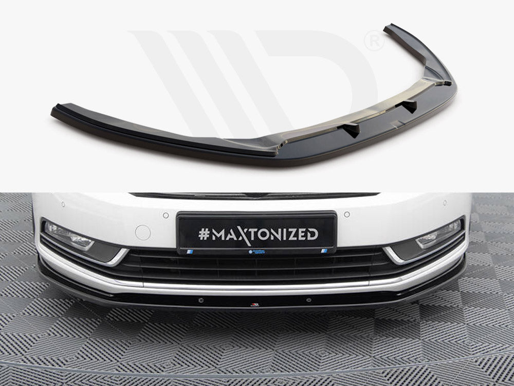 Front Splitter V.1 VW Passat B7 R-Line - Wayside Performance 