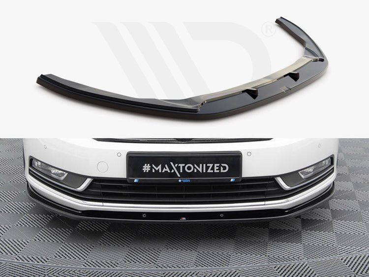 Front Splitter V.1 VW Passat B7 R-Line - Wayside Performance 