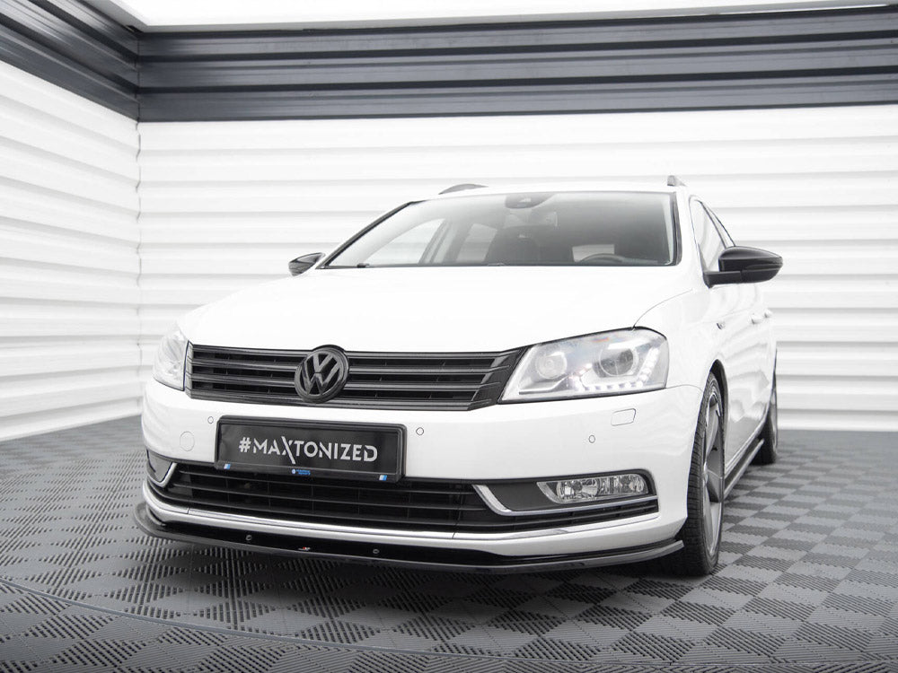 Front Splitter V.1 VW Passat B7 R-Line - Wayside Performance 