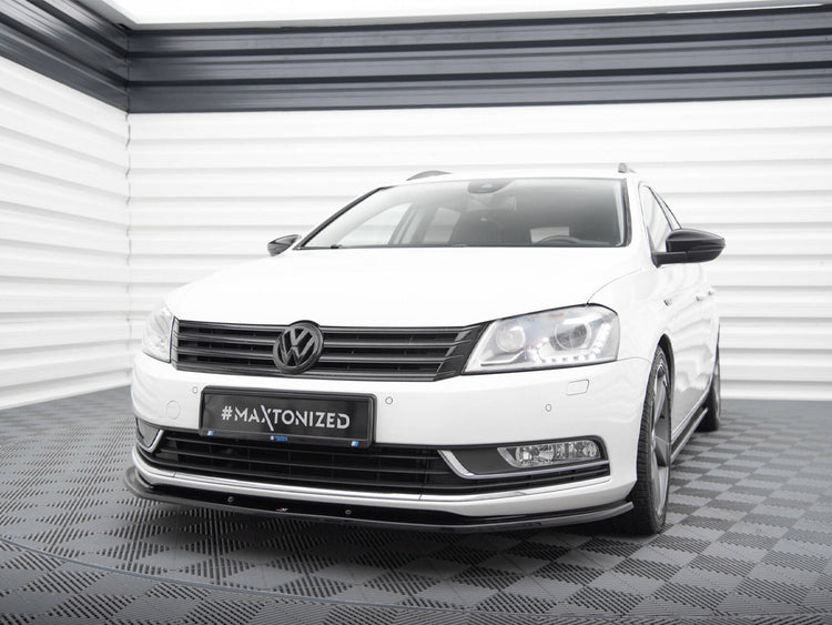 Front Splitter V.1 VW Passat B7 R-Line - Wayside Performance 