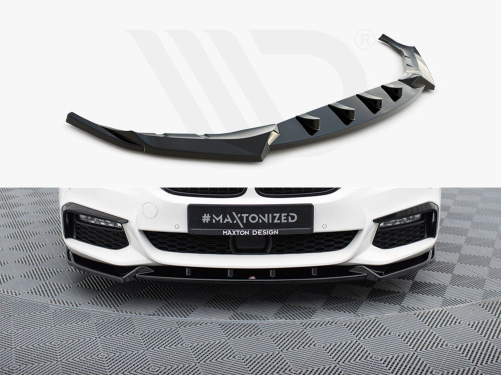 Front Splitter V.4 BMW 5 M-Pack G30 / G31 - Wayside Performance 