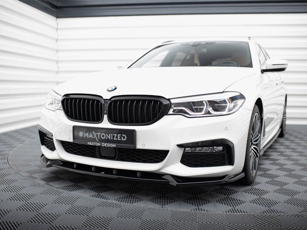 Front Splitter V.4 BMW 5 M-Pack G30 / G31 - Wayside Performance 