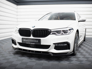 Front Splitter V.4 BMW 5 M-Pack G30 / G31 - Wayside Performance 