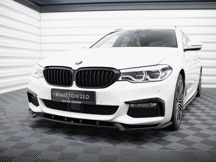 Front Splitter V.4 BMW 5 M-Pack G30 / G31 - Wayside Performance 