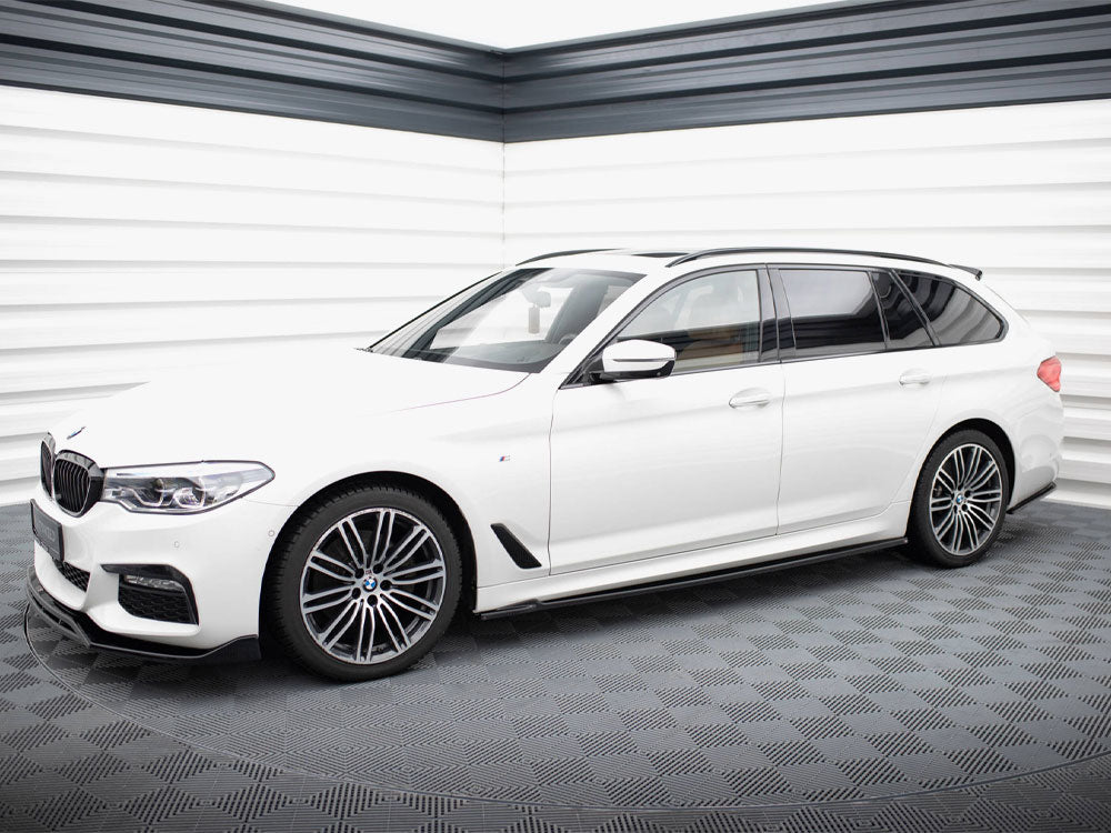 Side Skirts Diffusers V.2 BMW 5 M-Pack G30 / G31 - Wayside Performance 