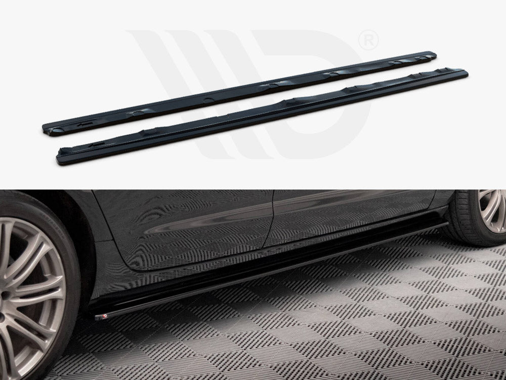 Side Skirts Diffusers V.1 Audi A6 C7 - Wayside Performance 