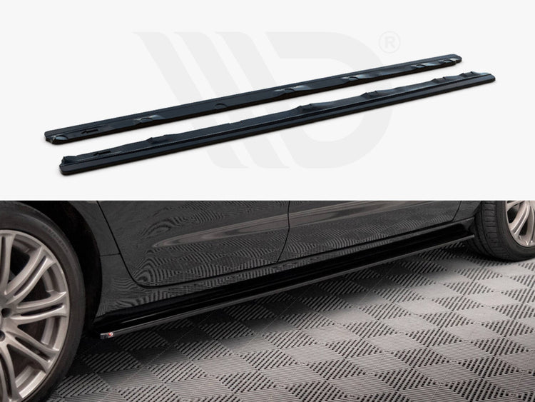 Side Skirts Diffusers V.1 Audi A6 C7 - Wayside Performance 