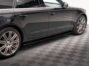 Side Skirts Diffusers V.1 Audi A6 C7 - Wayside Performance 