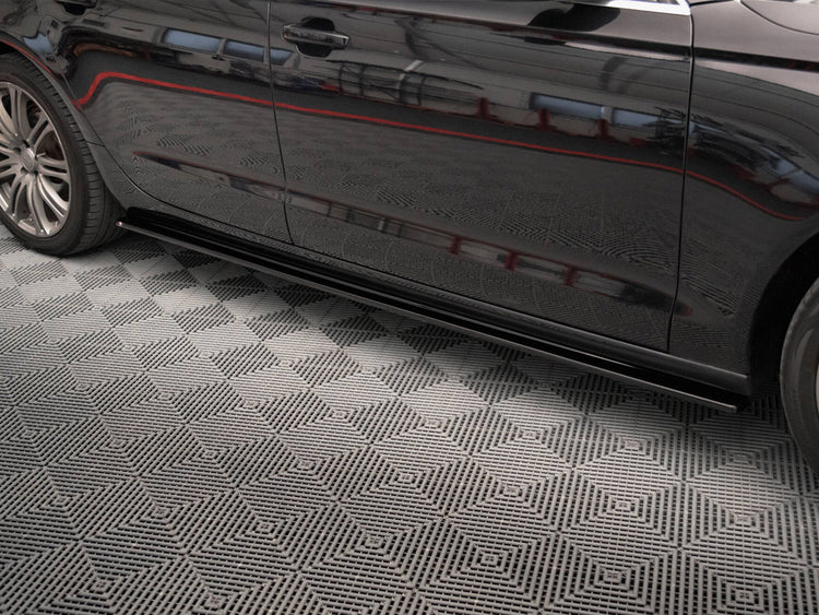 Side Skirts Diffusers V.1 Audi A6 C7 - Wayside Performance 