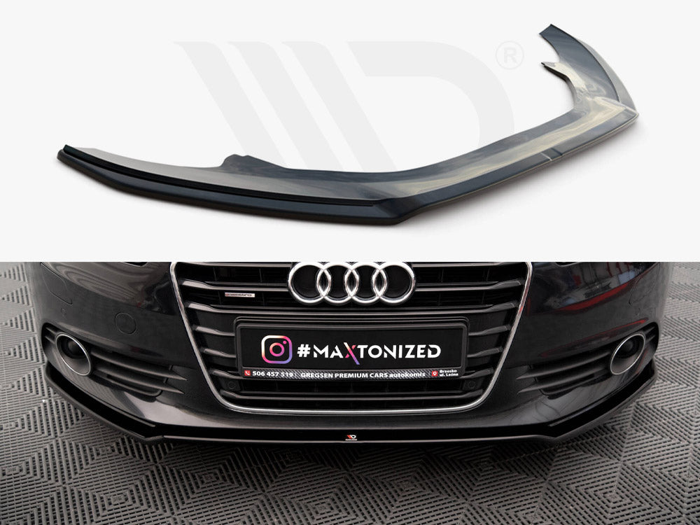 Front Splitter V.1 Audi A6 C7 - Wayside Performance 